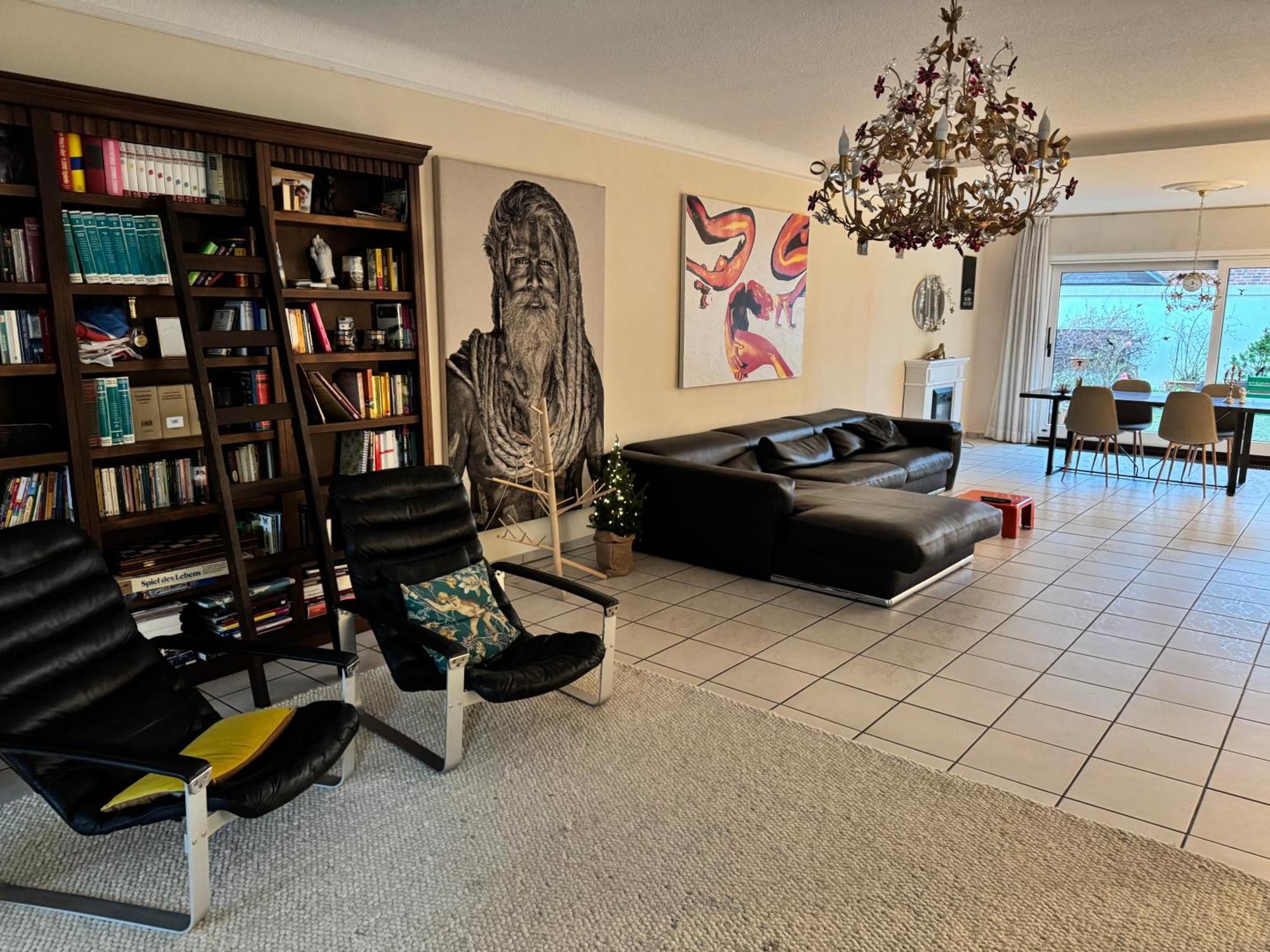 Villa Casa Blanca Mit Privatem Schwimmbad 26 Grad Und Sauna Duisburg Luaran gambar